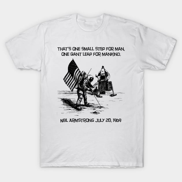Apollo 11 1969 T-Shirt by GoodDisneyGirl